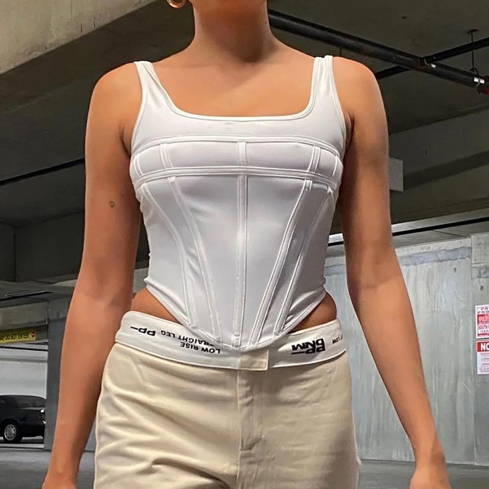 Brand New Princess Polly Normani Top in White